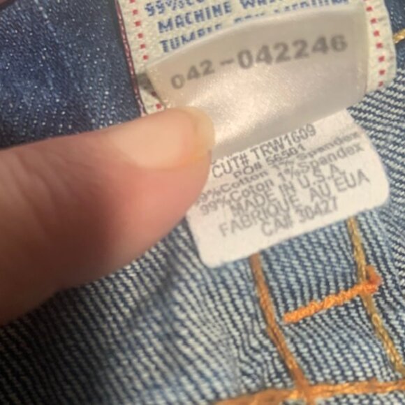 Rare Vintage Y2K True Religion Bobby Super T Bootcut Jeans Made in USA - Size 32 - Picture 6 of 11